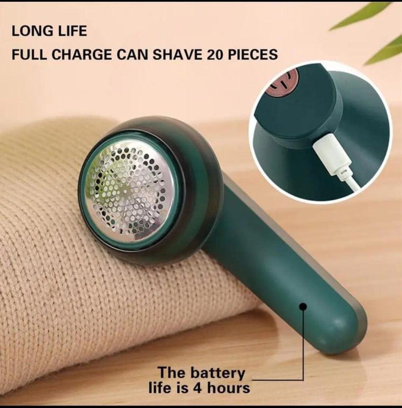 Portable Green Electric Lint Remover - Effortlessly Remove Lints & Fuzz