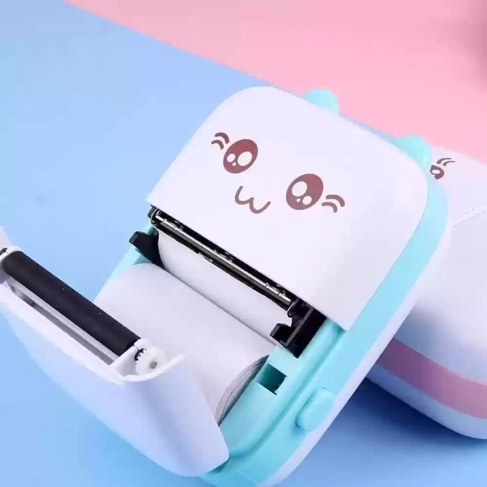 Portable Mini Printer with Bluetooth Connectivity