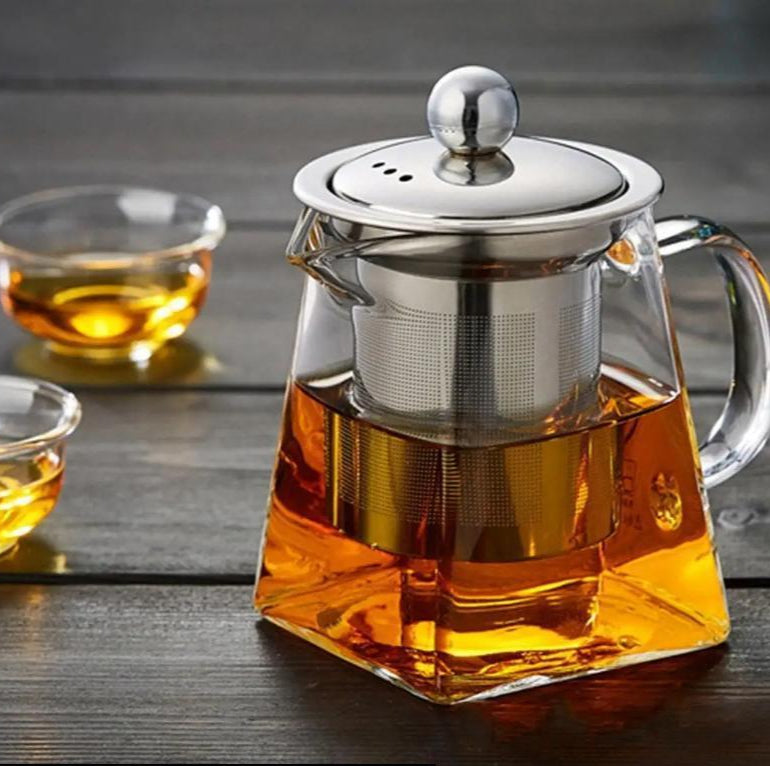 Glass Tea Pot With Infuser, 750m