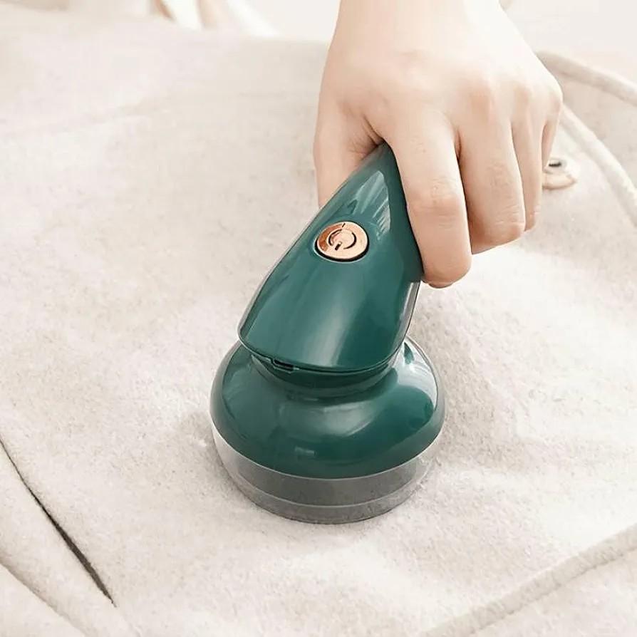 Portable Green Electric Lint Remover - Effortlessly Remove Lints & Fuzz